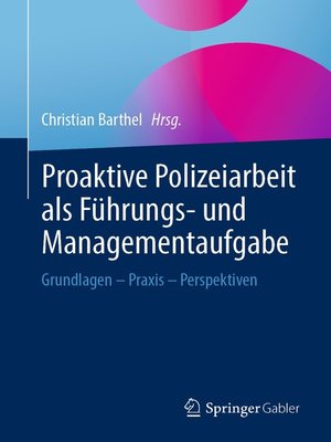 cover image of Proaktive Polizeiarbeit als Führungs- und Managementaufgabe